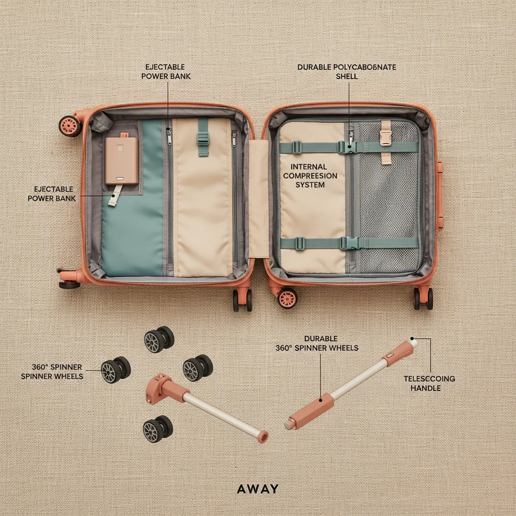 Choosing the Right Away Suitcase for Stress Free Travel