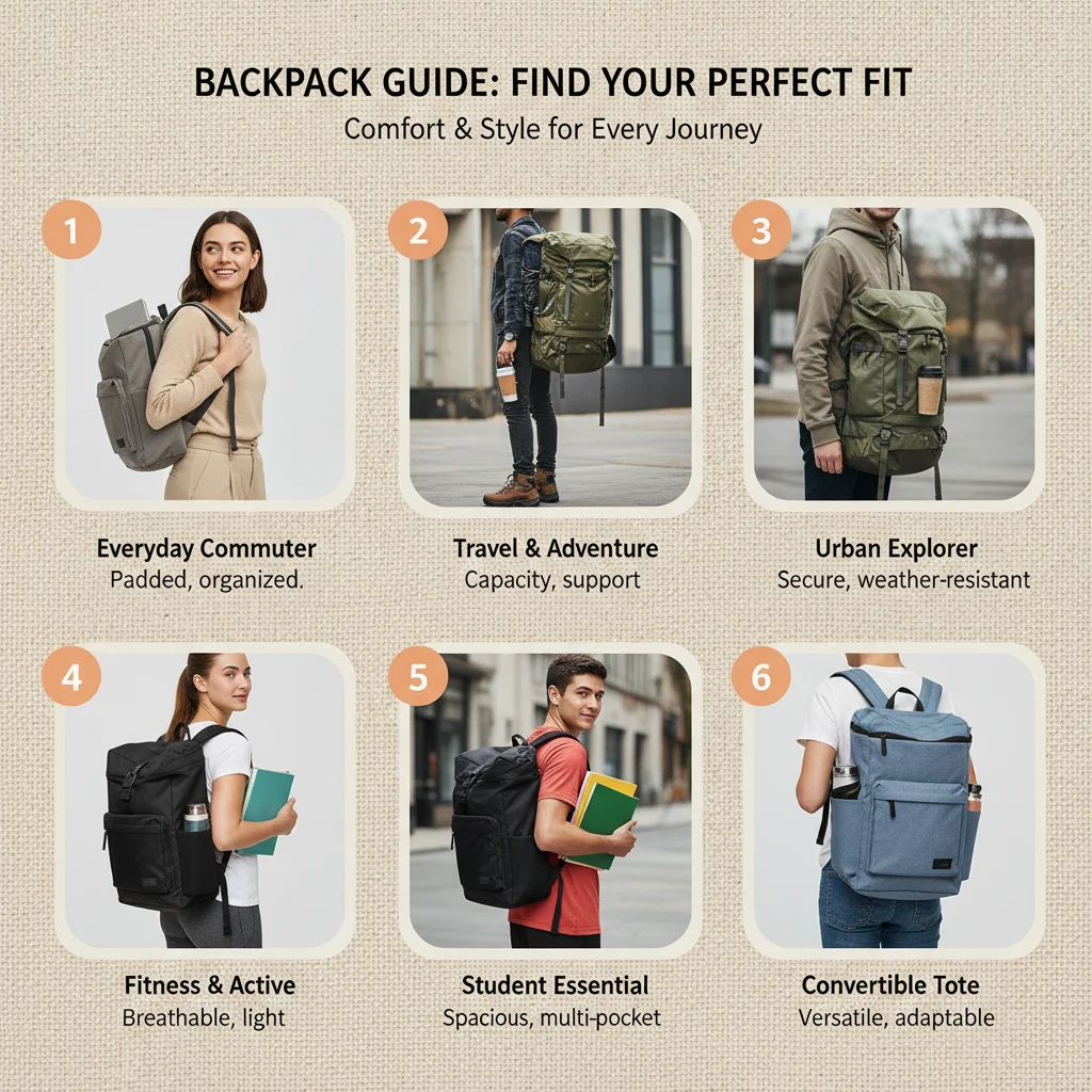 Exploring Diverse Backpack Types for Modern Portability and Specialized Needs