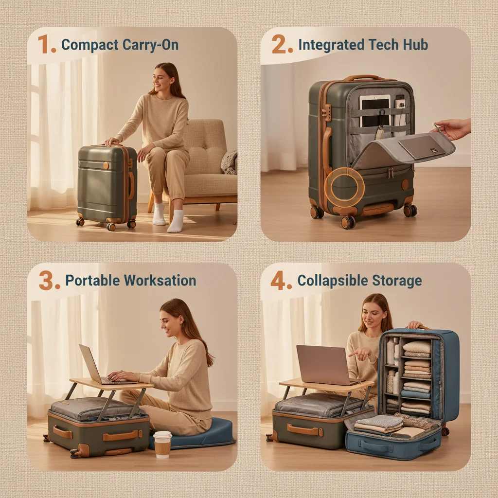 Discover the Versatility of Multifunctional Luggage for Modern Travel