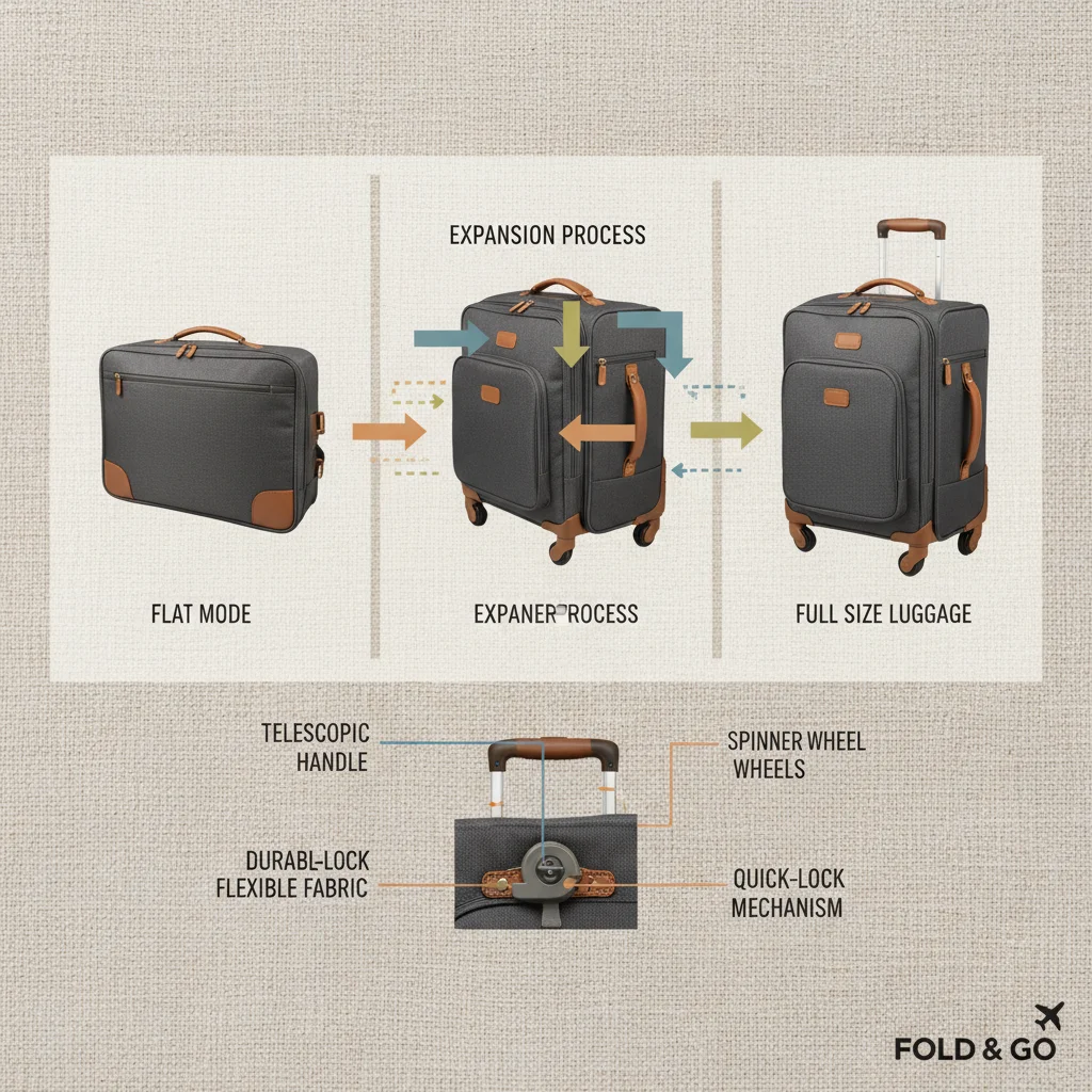 The Ultimate Guide to Choosing the Best Foldable Luggage for Your Travels