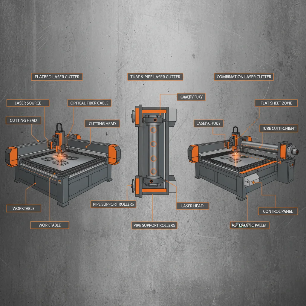 Guide to Different Types of Sheet Metal Laser Cutting Machine