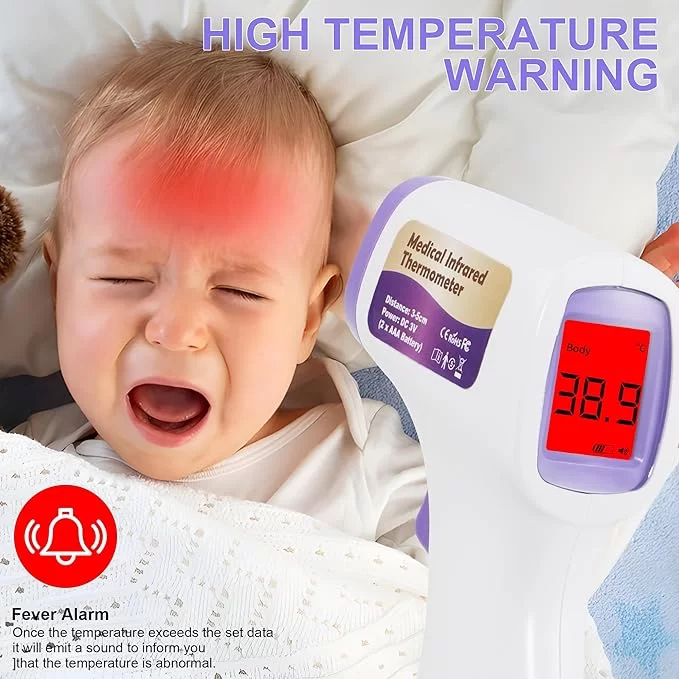 Non-Contact Digital Infrared Thermometer For Home And Clinical Use