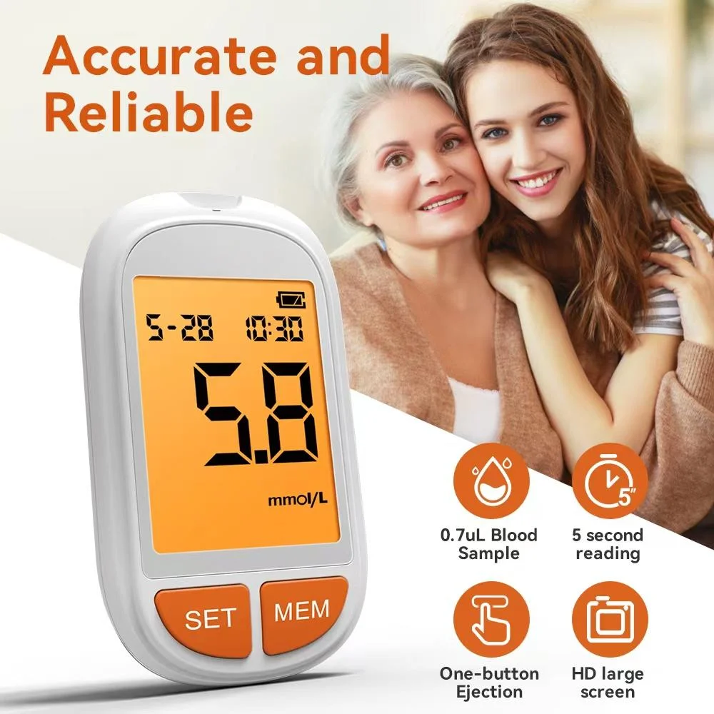High Accuracy Digital Blood Glucose Monitor