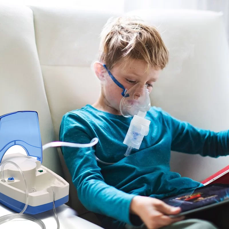 High-Efficiency AC Powered Nebulizer Compressor