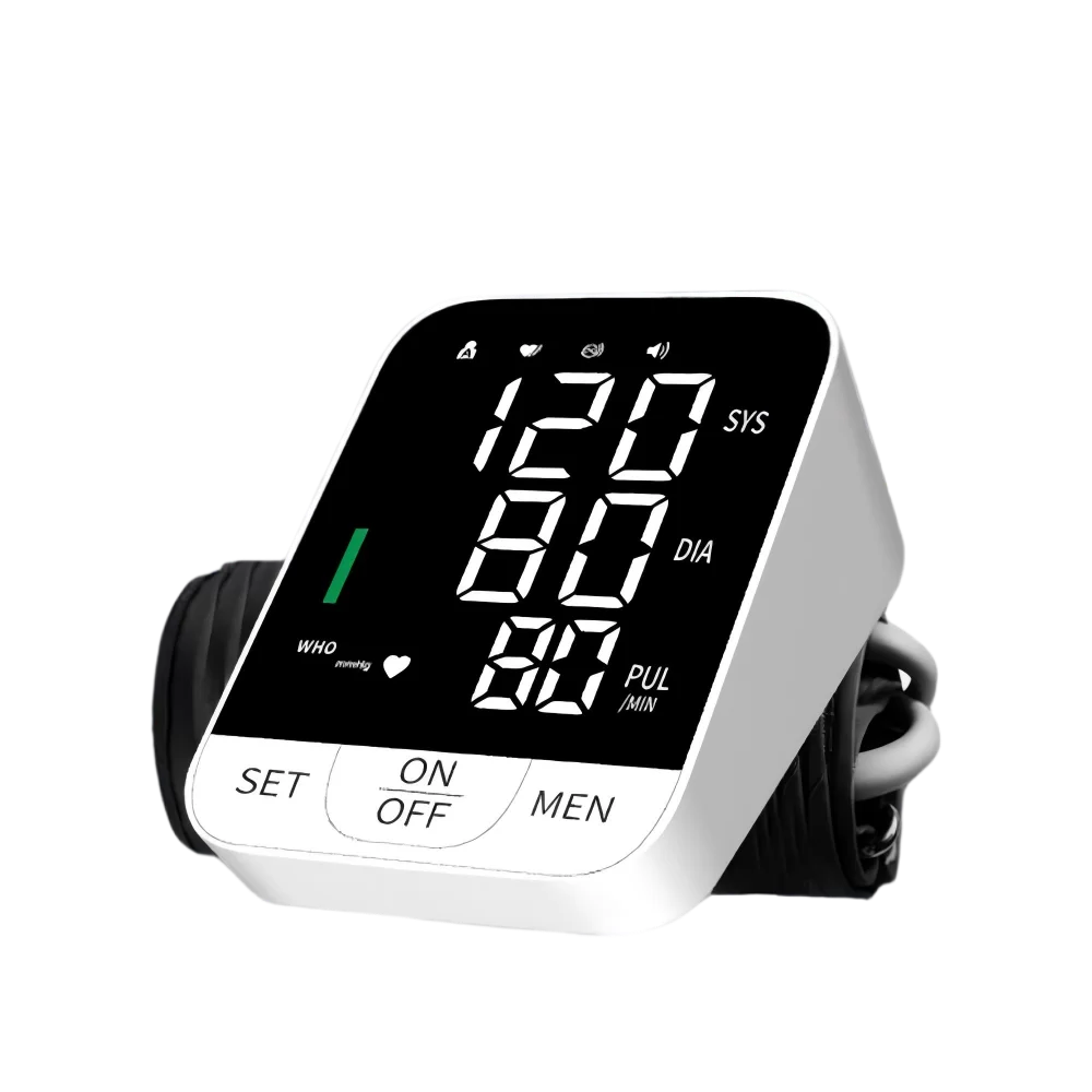Automatic Upper Arm Blood Pressure Monitor With Dual-User Memory