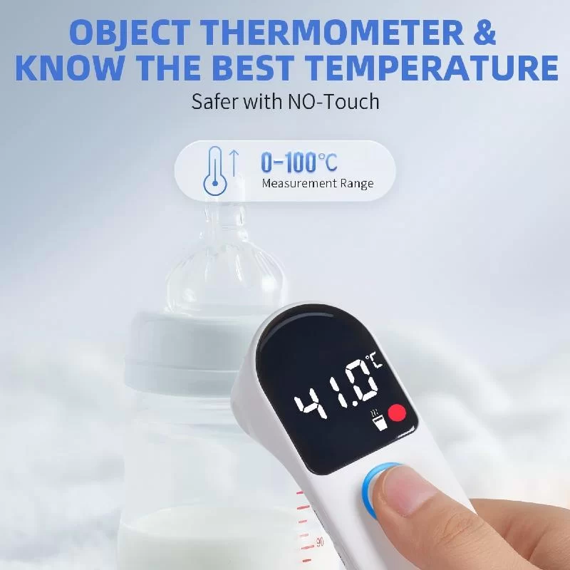 Infrared Forehead Thermometer With Digital LCD Display