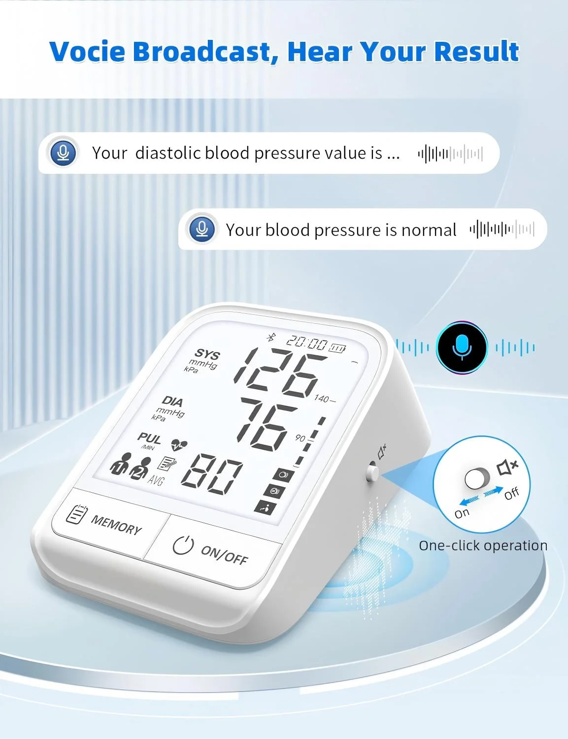 Bluetooth Blood Pressure Monitor X17