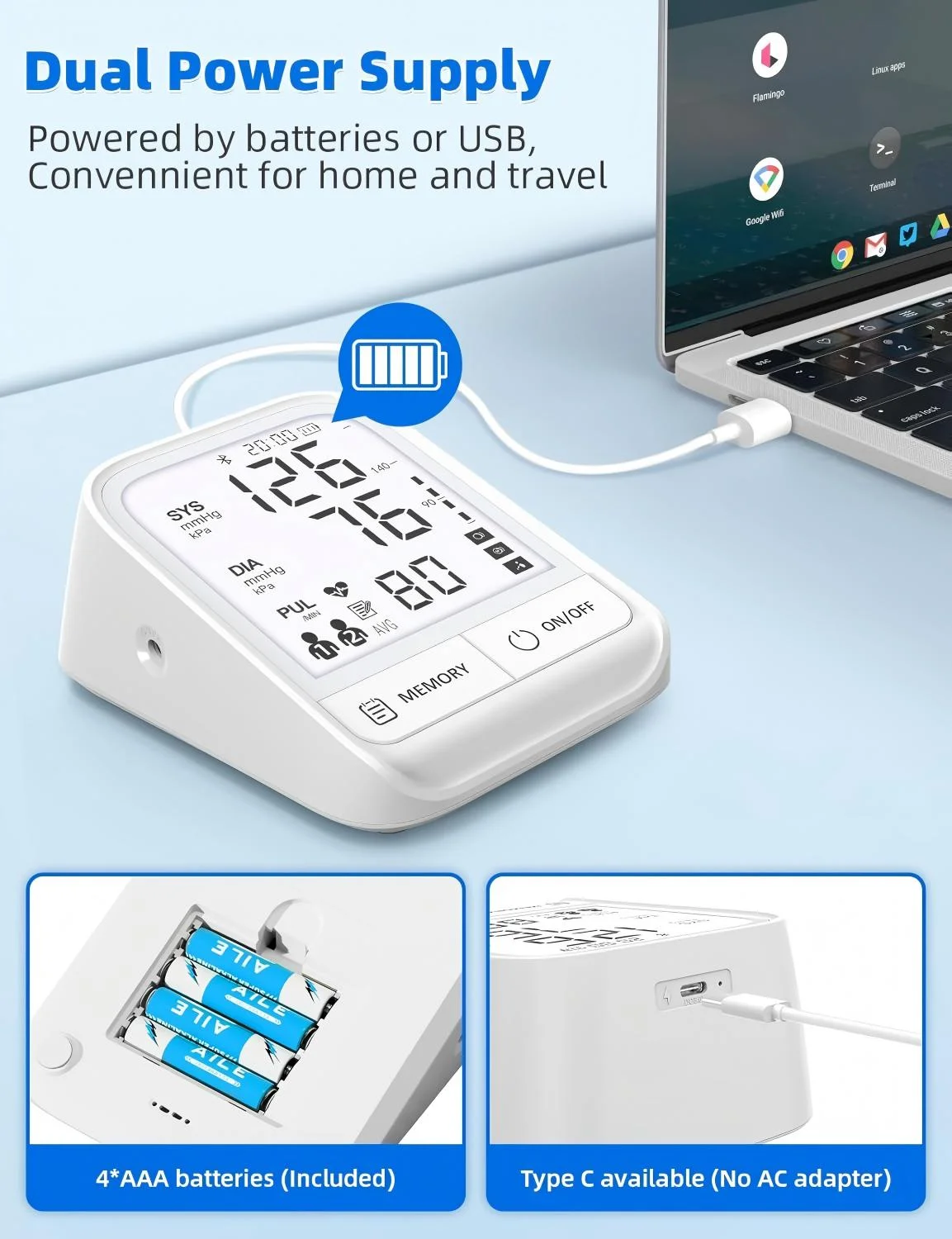 Bluetooth Blood Pressure Monitor X17