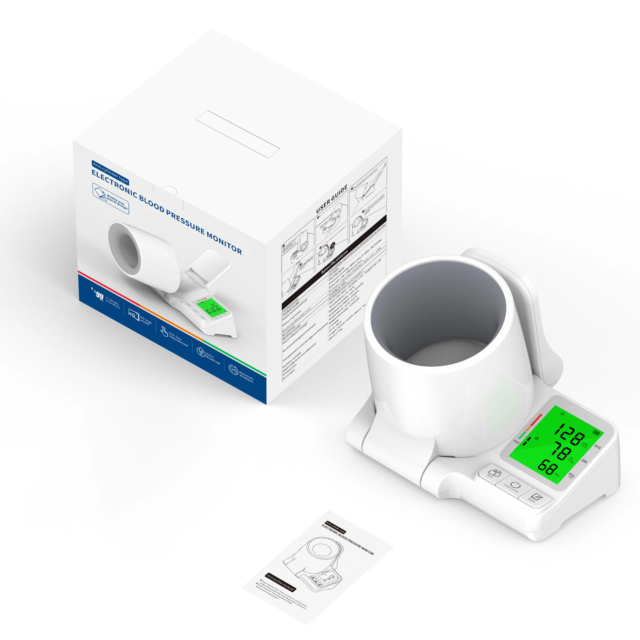 Tunnel-Type Automatic Blood Pressure Monitor