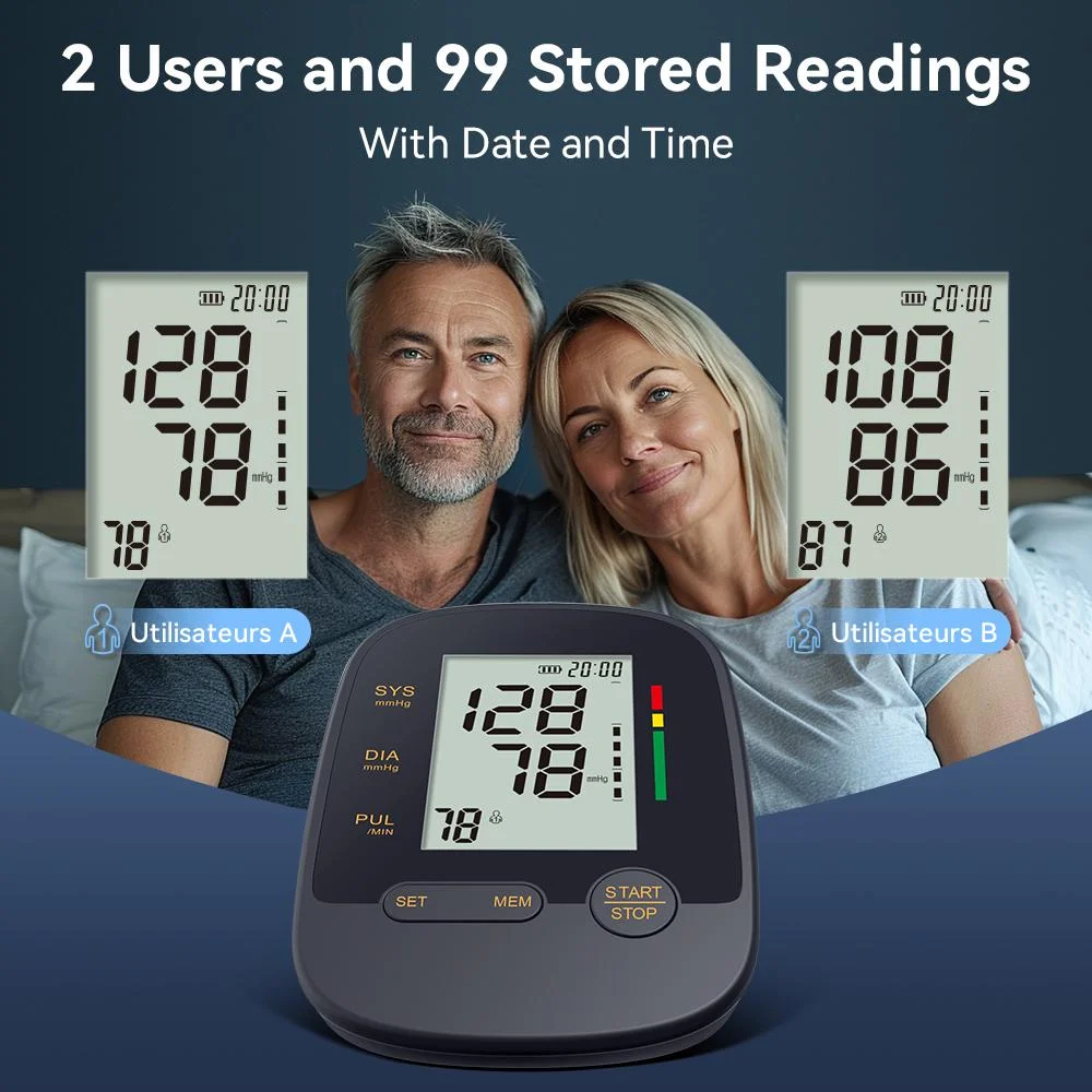 Automatic Digital Blood Pressure Monitor – Accurate, Fast, and Easy to Use