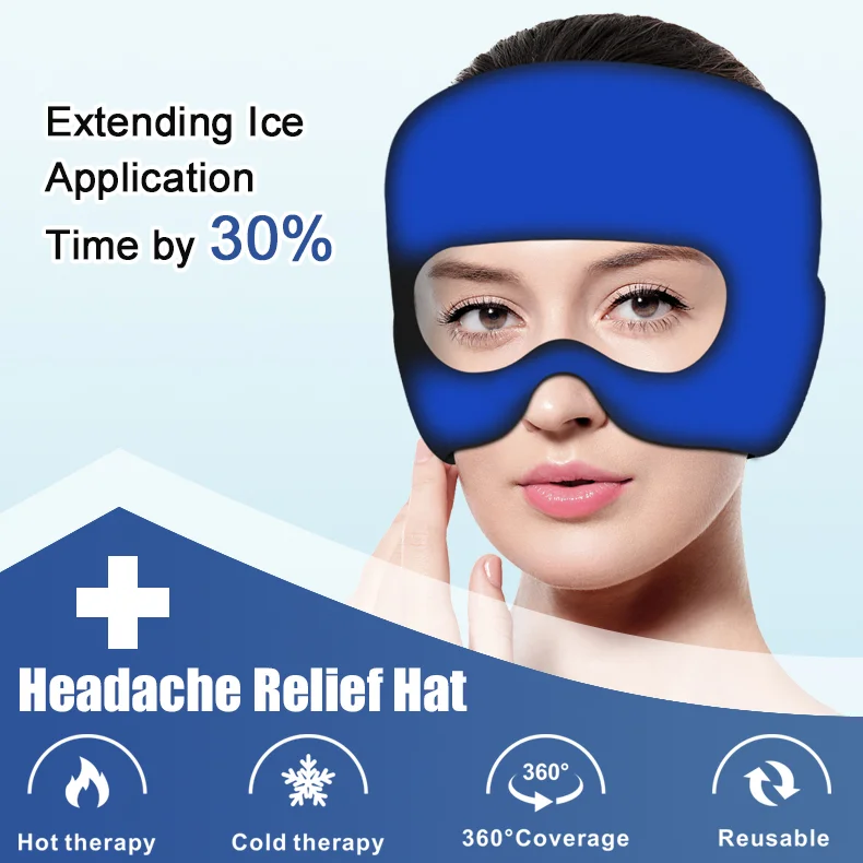 Cap & Eye Mask Migraine Relief