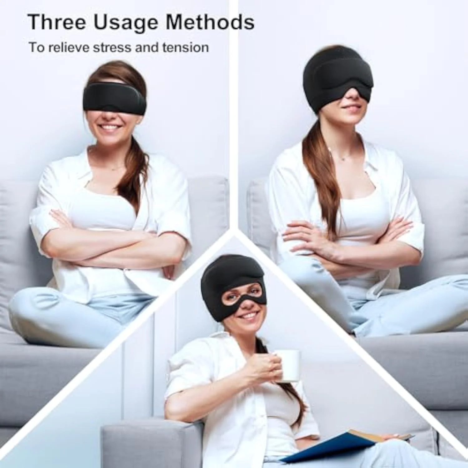 Cap & Eye Mask Migraine Relief