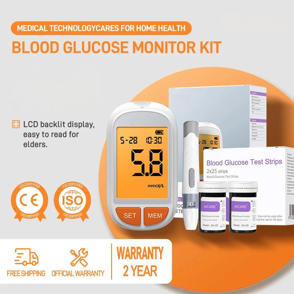 High Accuracy Digital Blood Glucose Monitor
