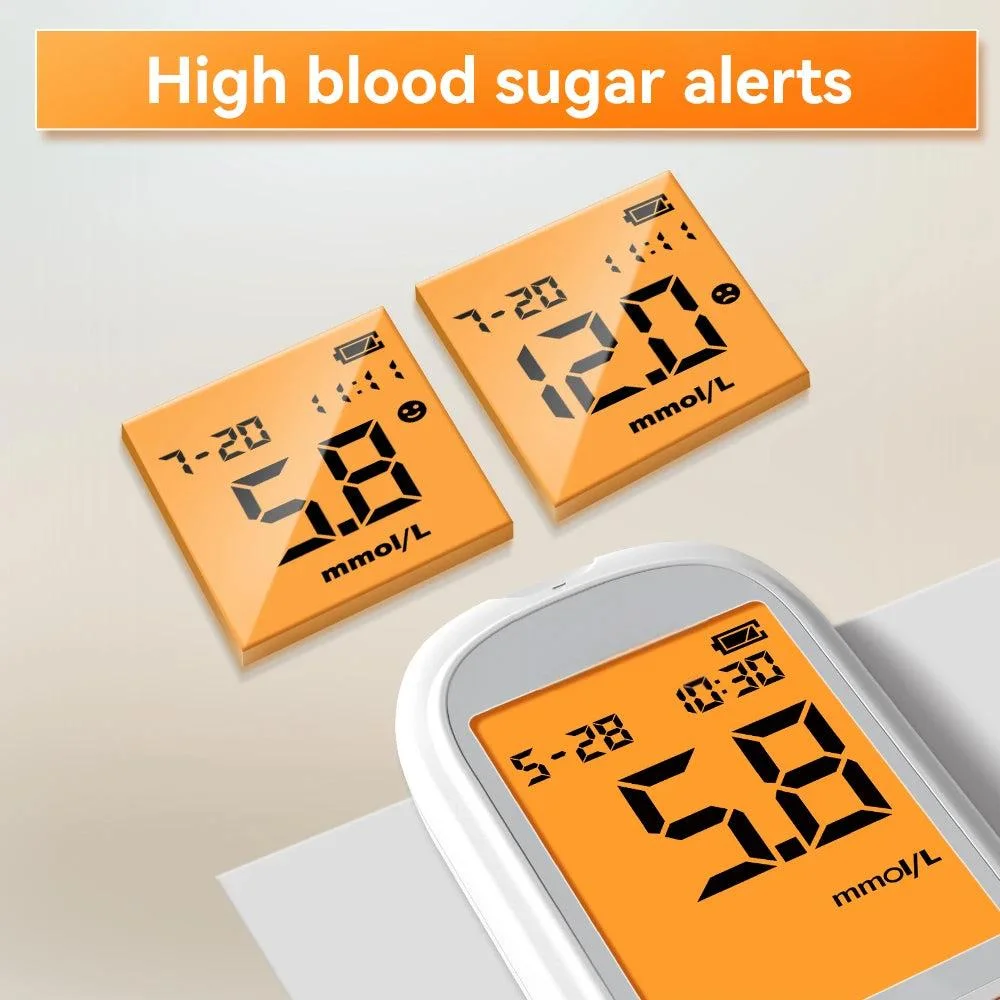 High Accuracy Digital Blood Glucose Monitor