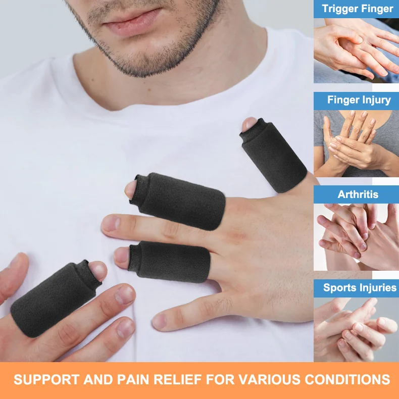 Finger Ice Sleeve Targeted Hot & Cold Therapy for Finger Pain Relief