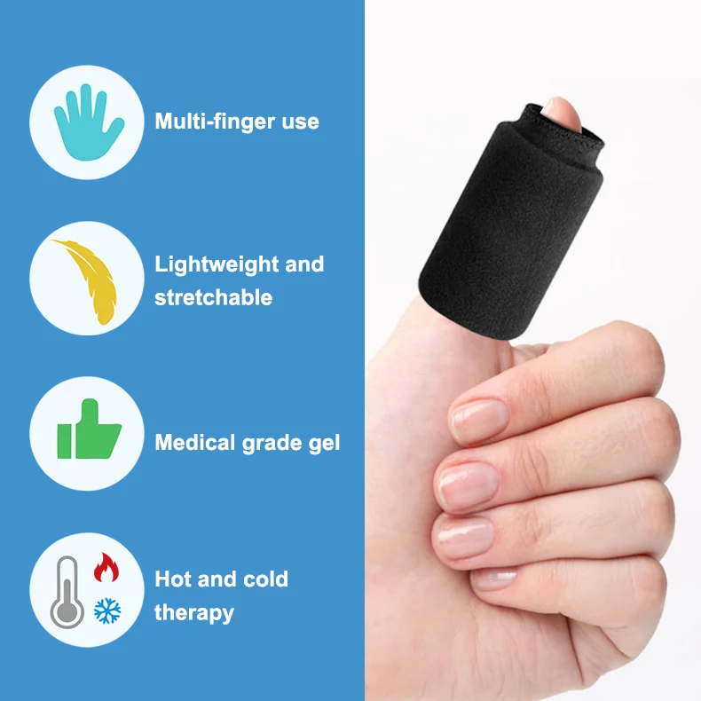 Finger Ice Sleeve Targeted Hot & Cold Therapy for Finger Pain Relief