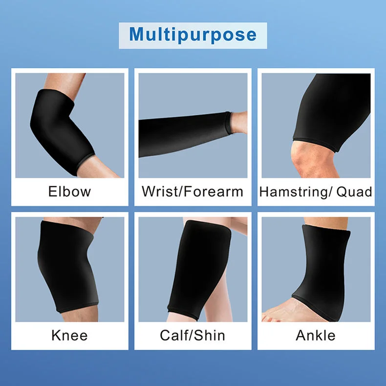 Gel Ice Sleeve 360° Hot & Cold Compression for Multiple Body Areas