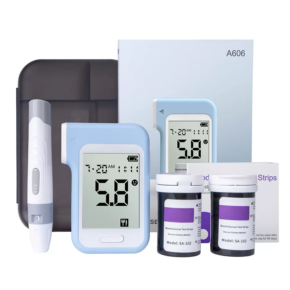 Accurate Blood Glucose Meter – Easy Home Testing in 5 Seconds