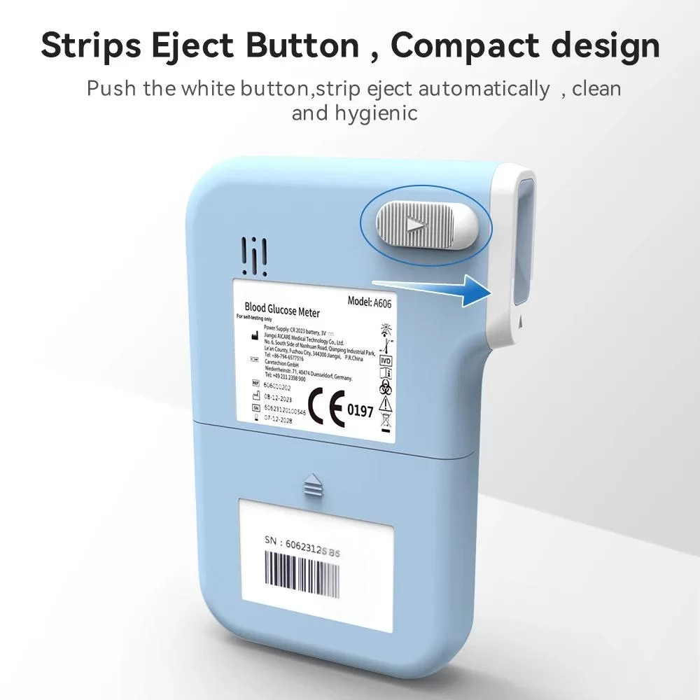 Smart Portable Blood Glucose Testing Device For Home Use