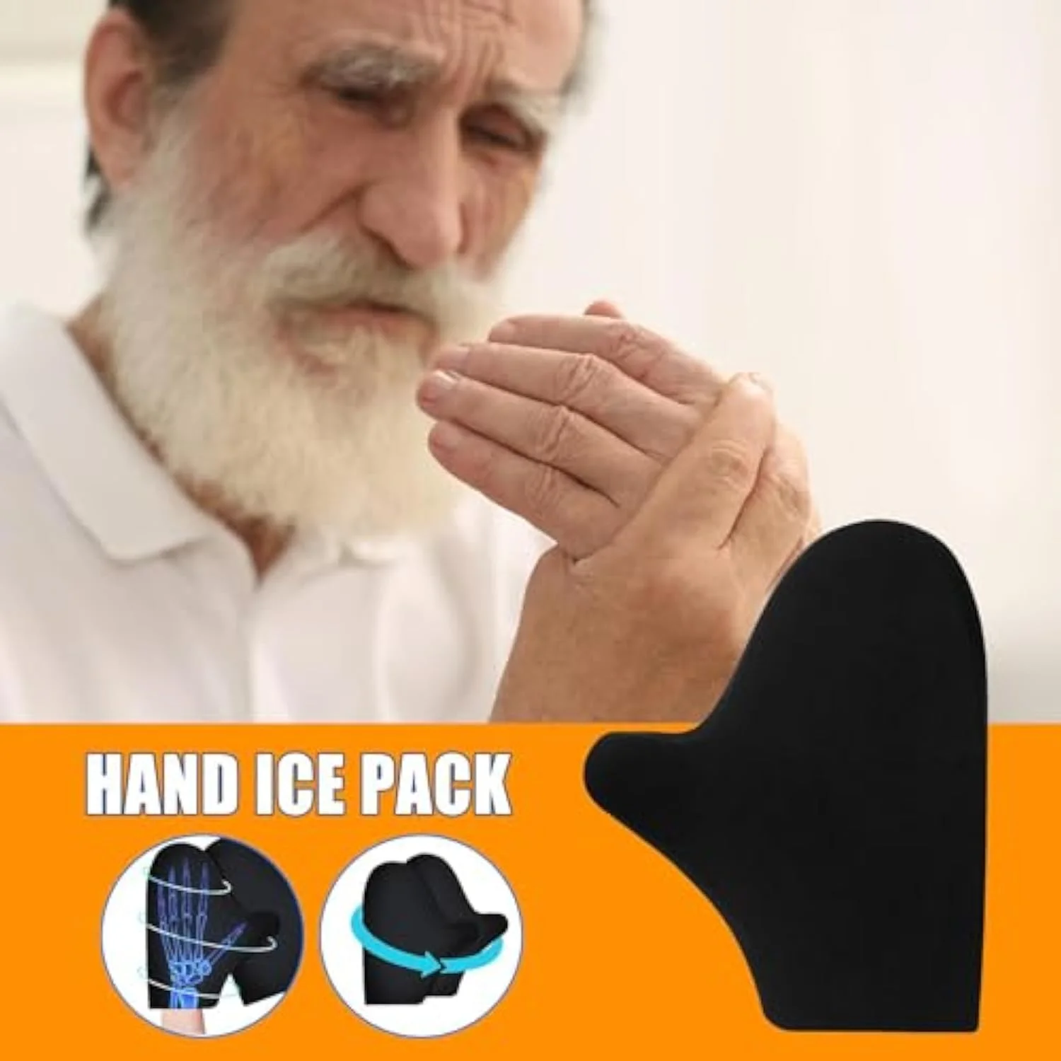 Hand Ice Pack – Hot & Cold Relief for Palm, Fingers & Wrist