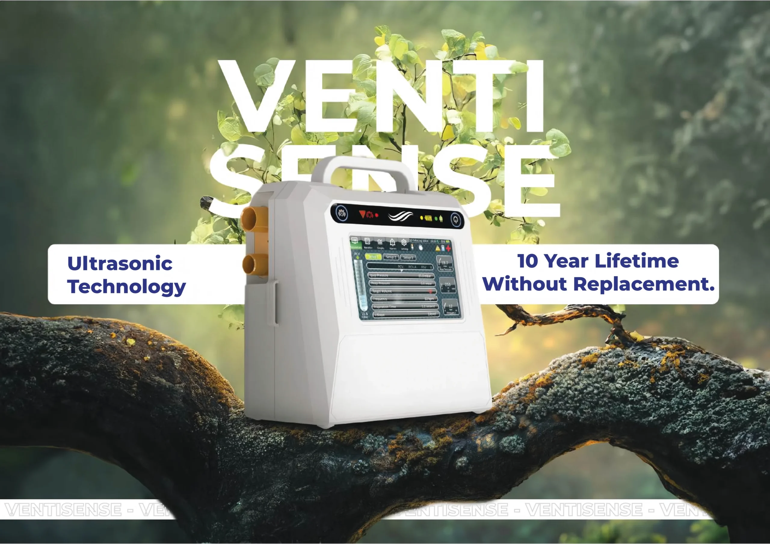 Medical Respiratory Ventilator for Homecare & Clinical Support