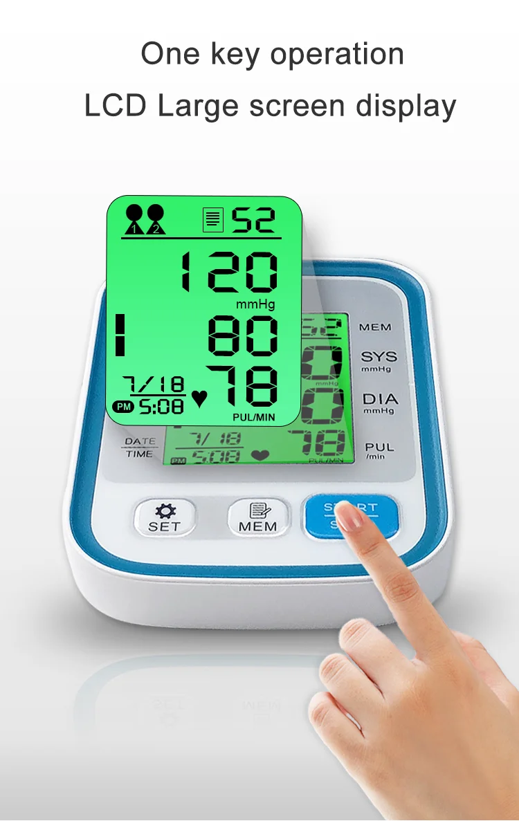 High precision Digital Blood Pressure Monitor