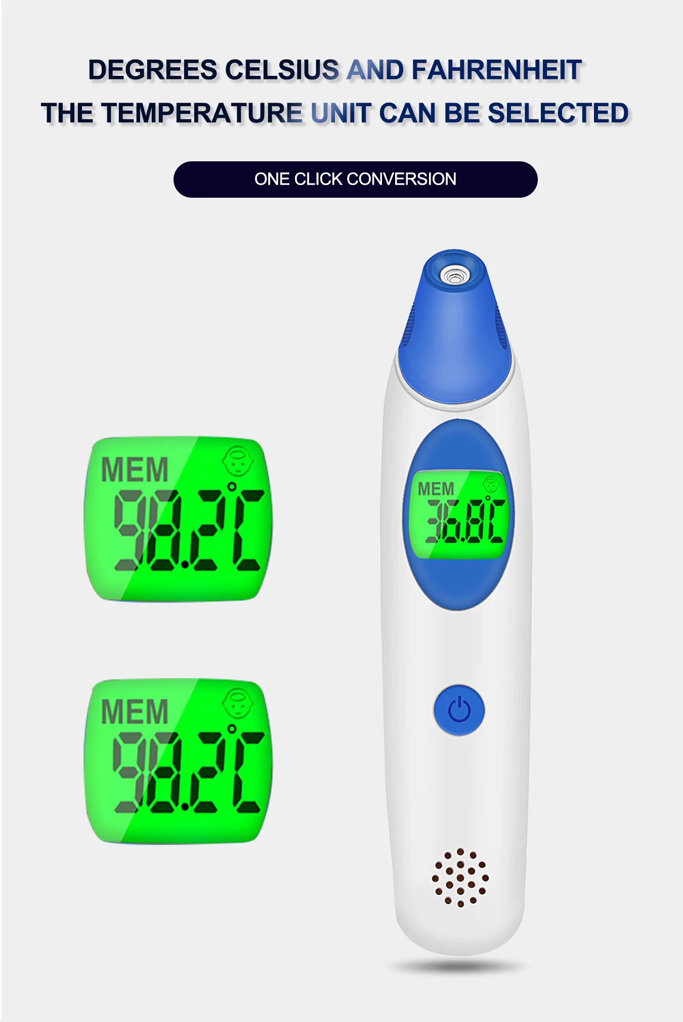 Medical Ear & Forehead Thermometer