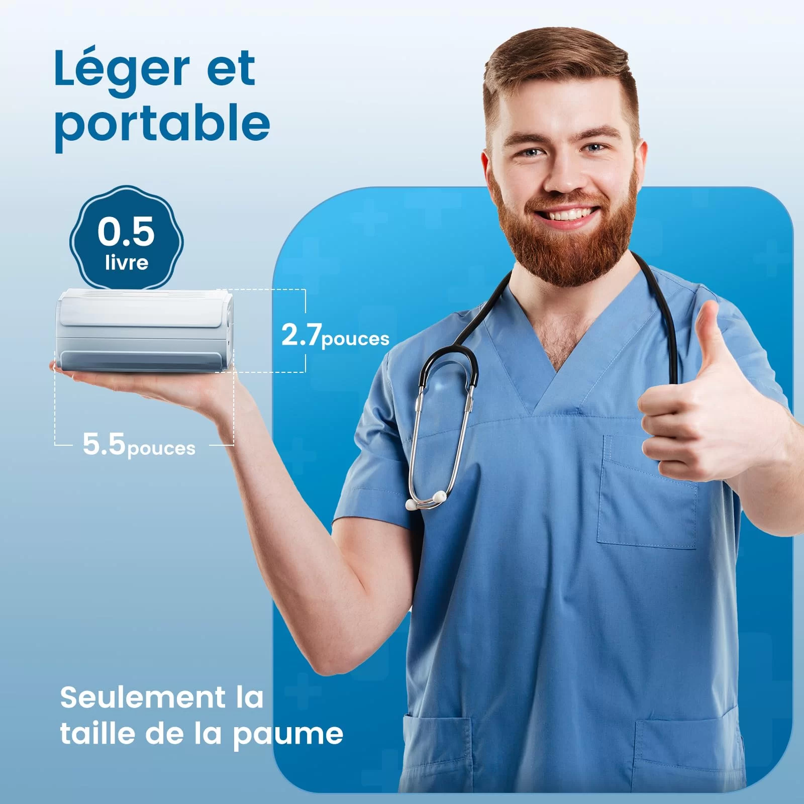 Máquina Nebulizadora Portátil Compacta Alimentada por DC