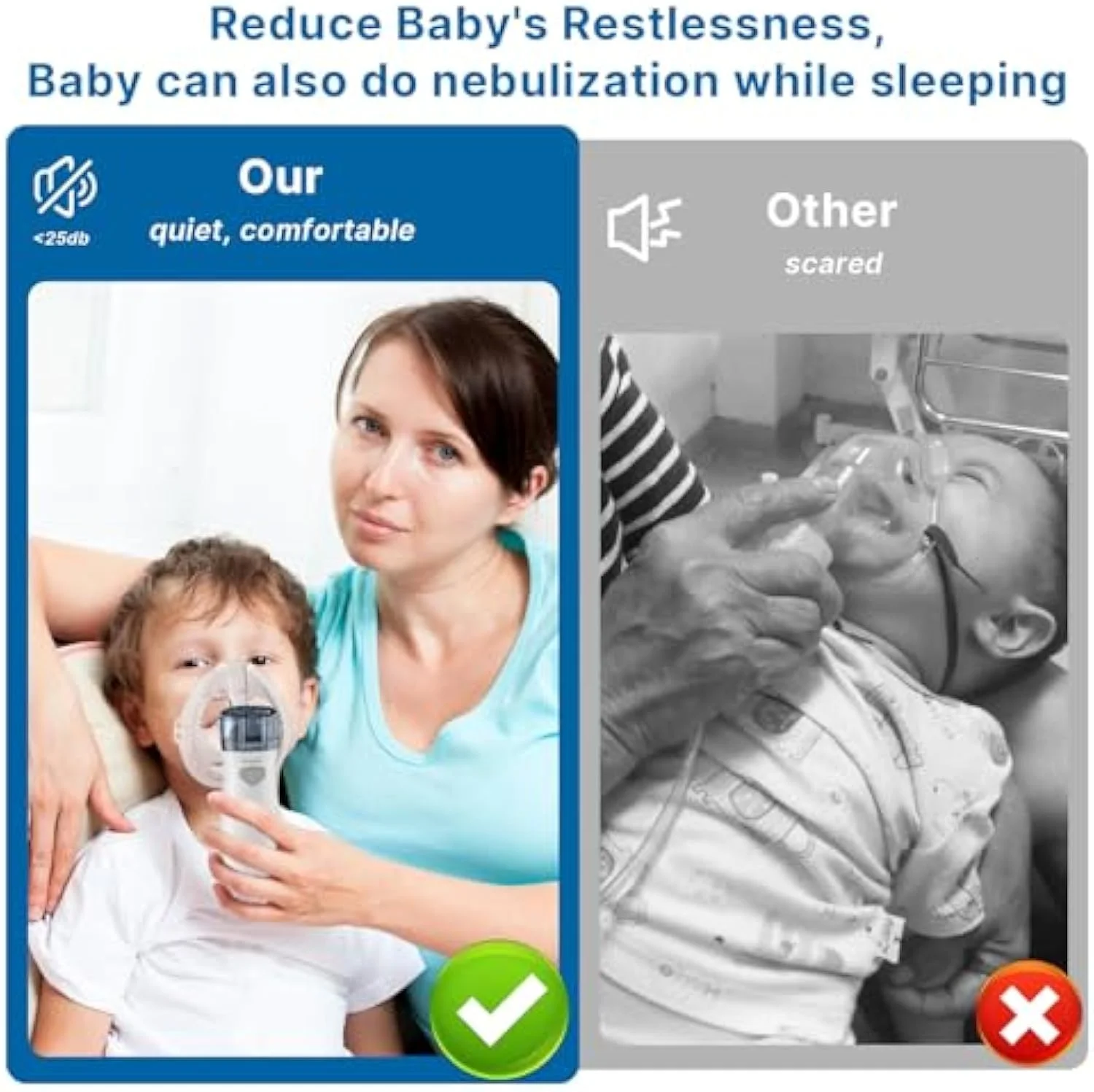 Quiet, Efficient & Travel-Friendly Handheld Mesh Nebulizer