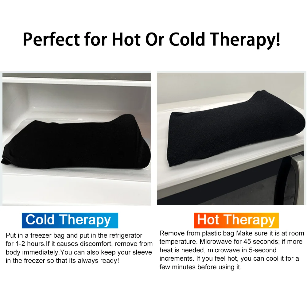 Instant Relief Multipurpose Ice Pack  Full-Body Hot & Cold Therapy Sleeve