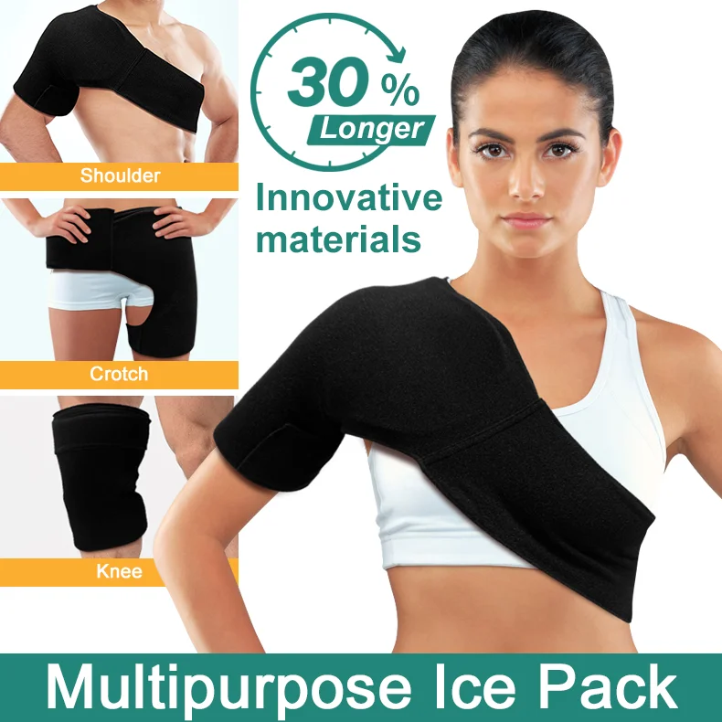 Instant Relief Multipurpose Ice Pack  Full-Body Hot & Cold Therapy Sleeve
