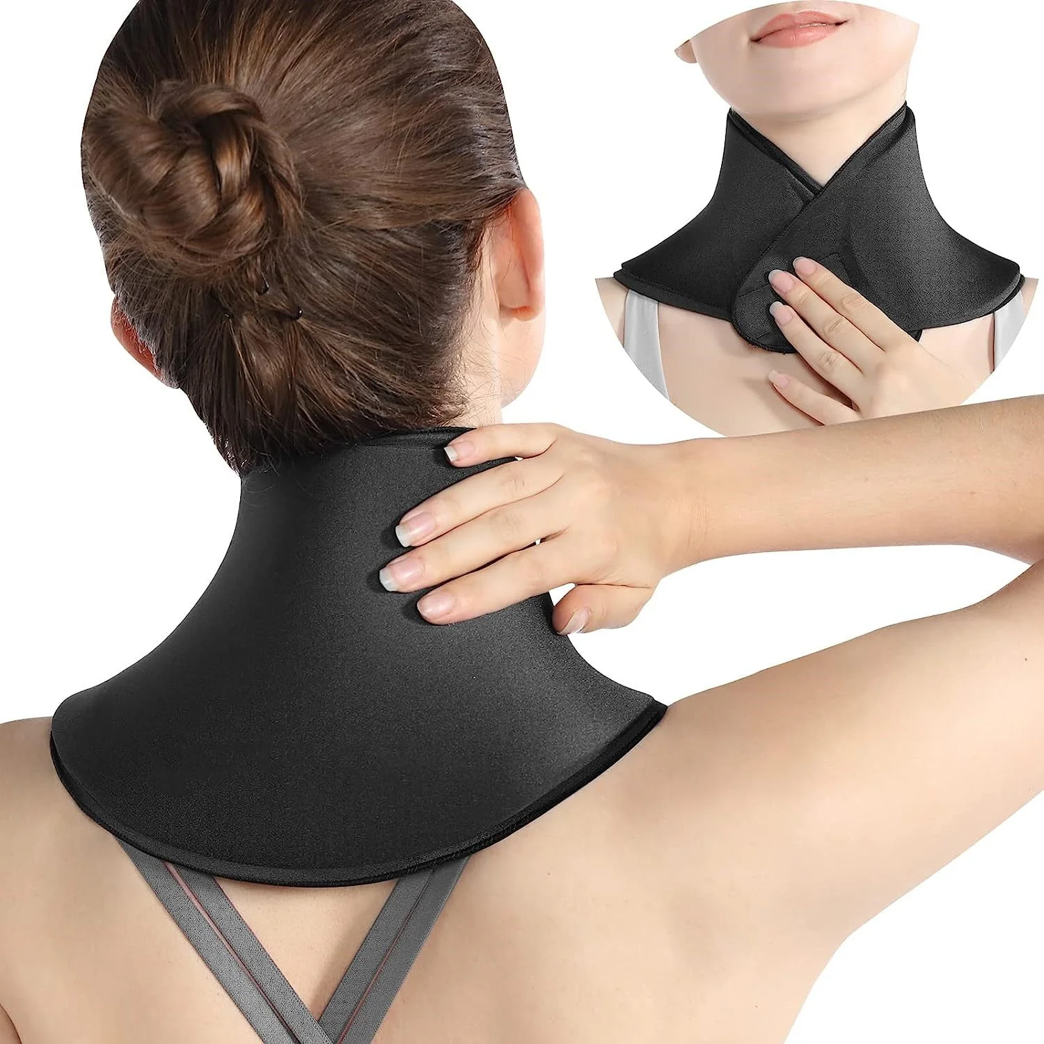 Neck Ice Pack Wrap Targeted Hot & Cold Relief for Neck Pain & Stiffness