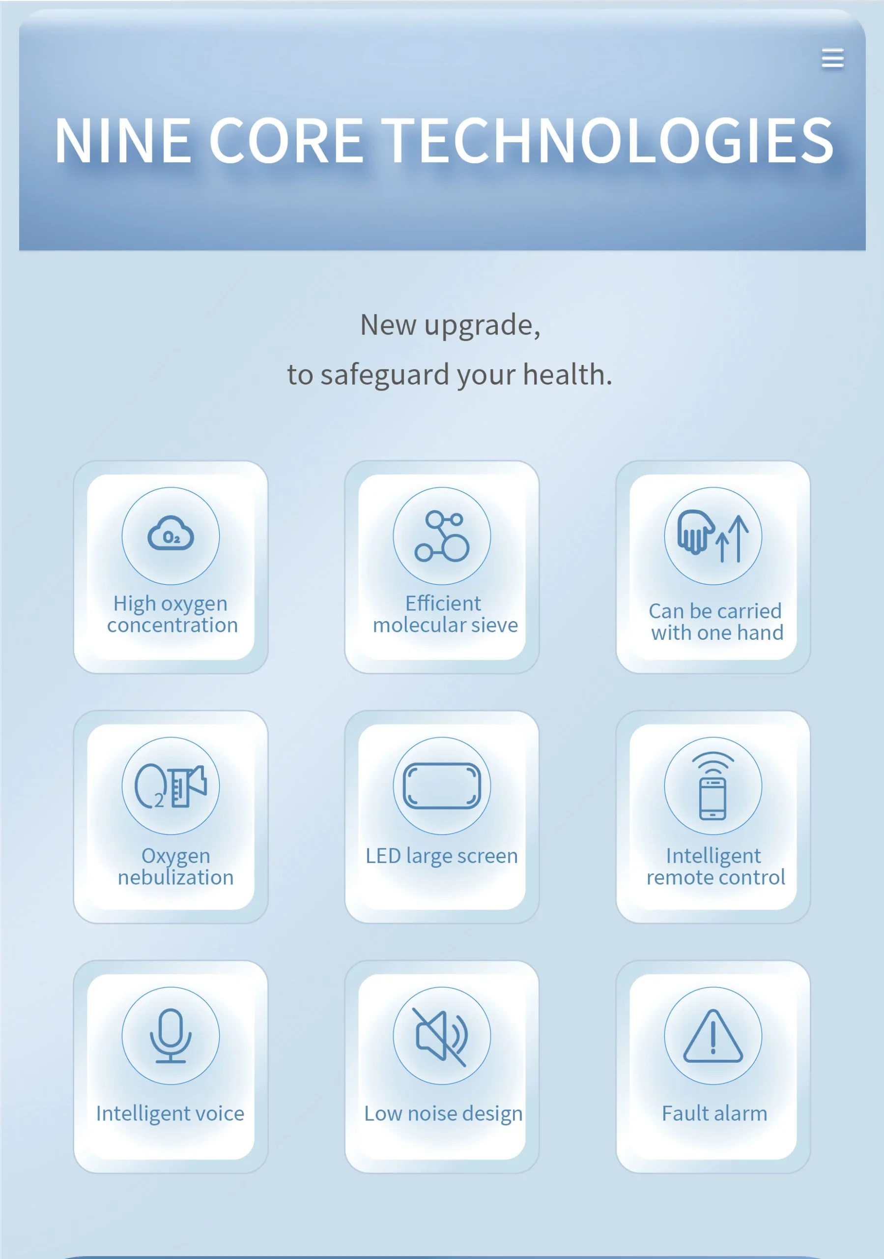 Medical Oxygen Concentrator 5L Adjustable Flow Low Noise
