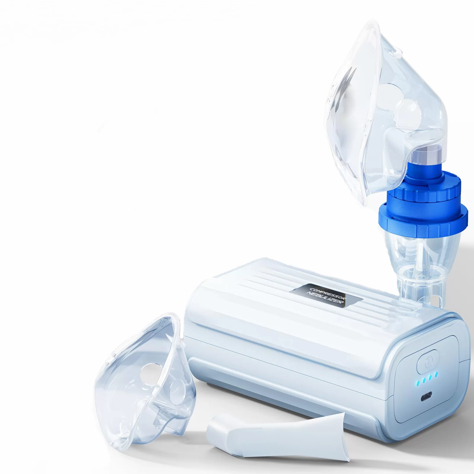 Compact DC-Powered Portable Nebulizer Machine