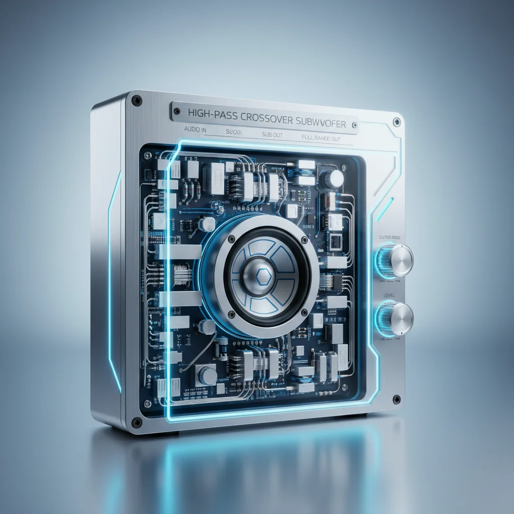 Optimizing Audio Performance with a High Pass Crossover Subwoofer System