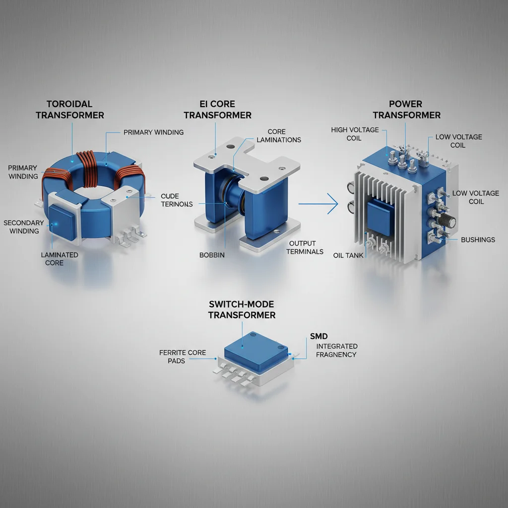 Guide to Electrical Transformers Types for Modern Engineering
