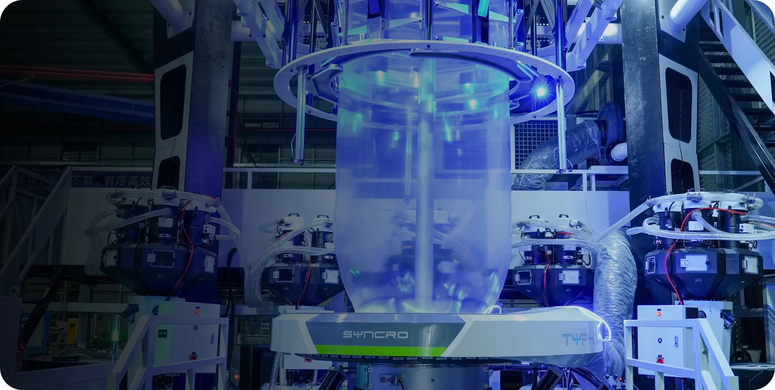 Multi-Material Multi-Layer Co-Extrusion Customized Intelligent Film Blowing Machine