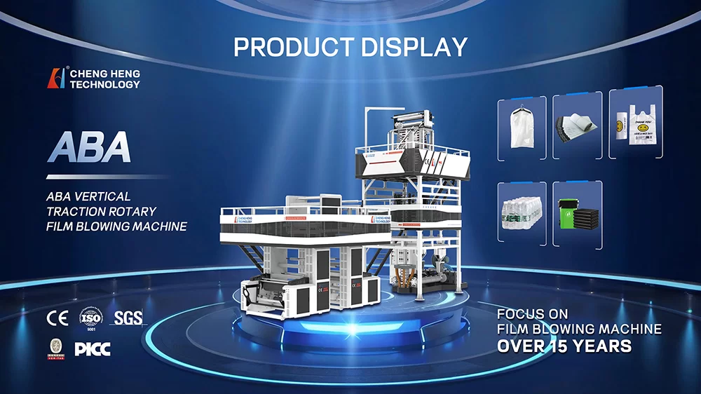 Vyfukovací stroj 5-Aba s online tiskovým strojem dosahuje vyšší efektivity výroby