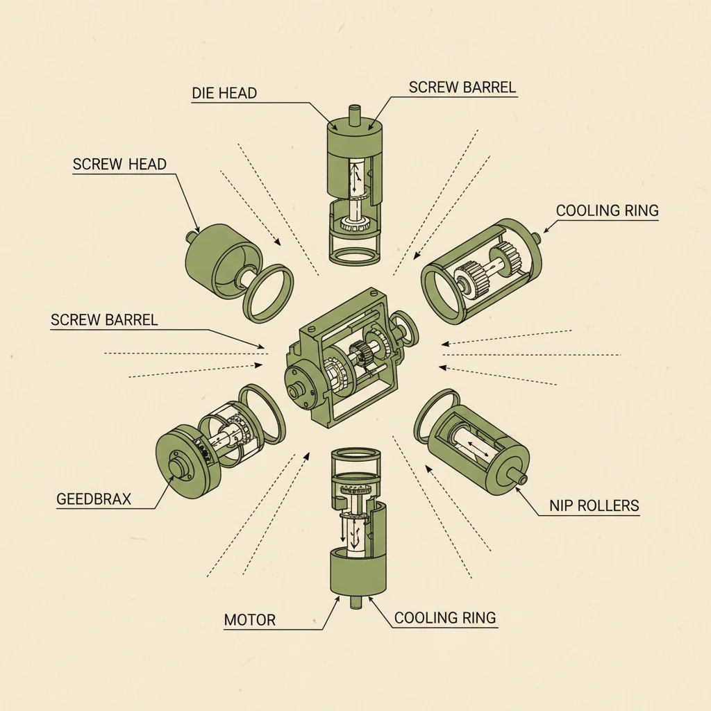 Navigating the World of Blown Film Extruder Manufacturers and Industry Trends