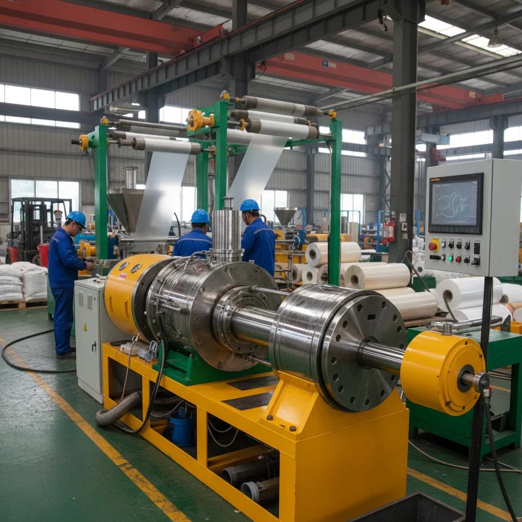 Efficient Plastic Production with Single Screw Extruder Machine