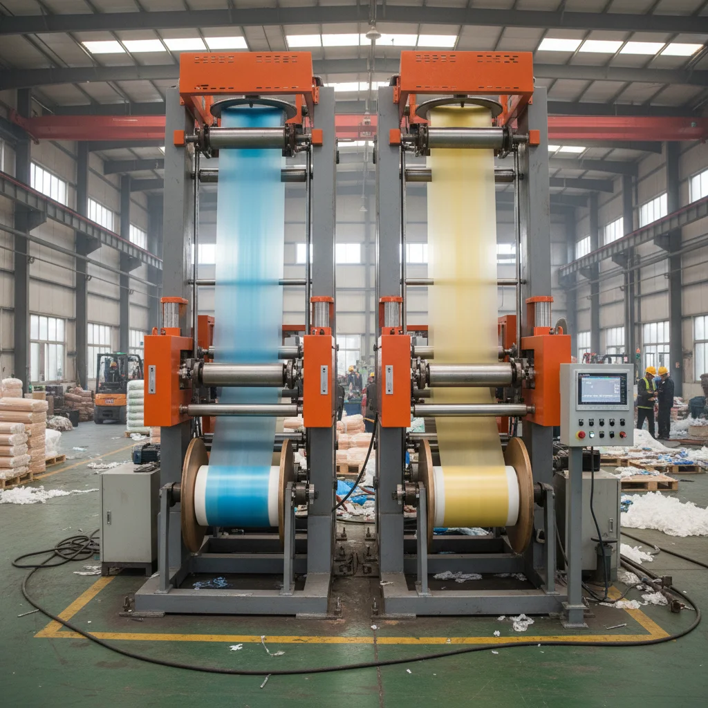 Best Double Color Film Blowing Machine Suppliers for Plastic Packaging