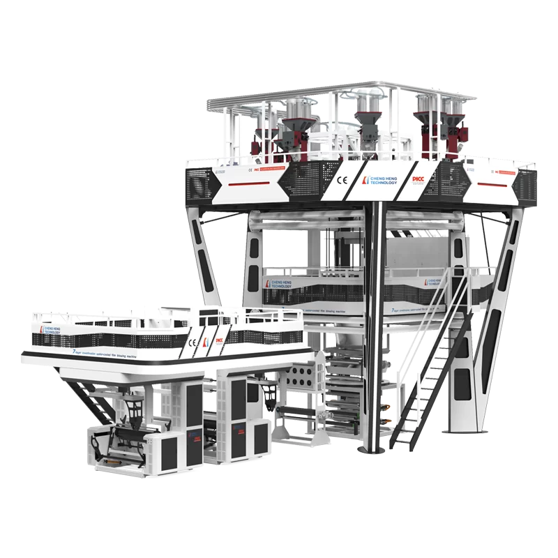 5-9 Layers Co-Extrusion Water-Cooled Blown Film Machine