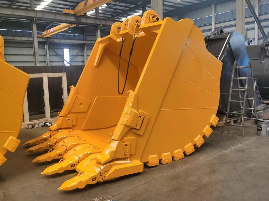 Godet minier robuste de 12 m³ pour PC2000