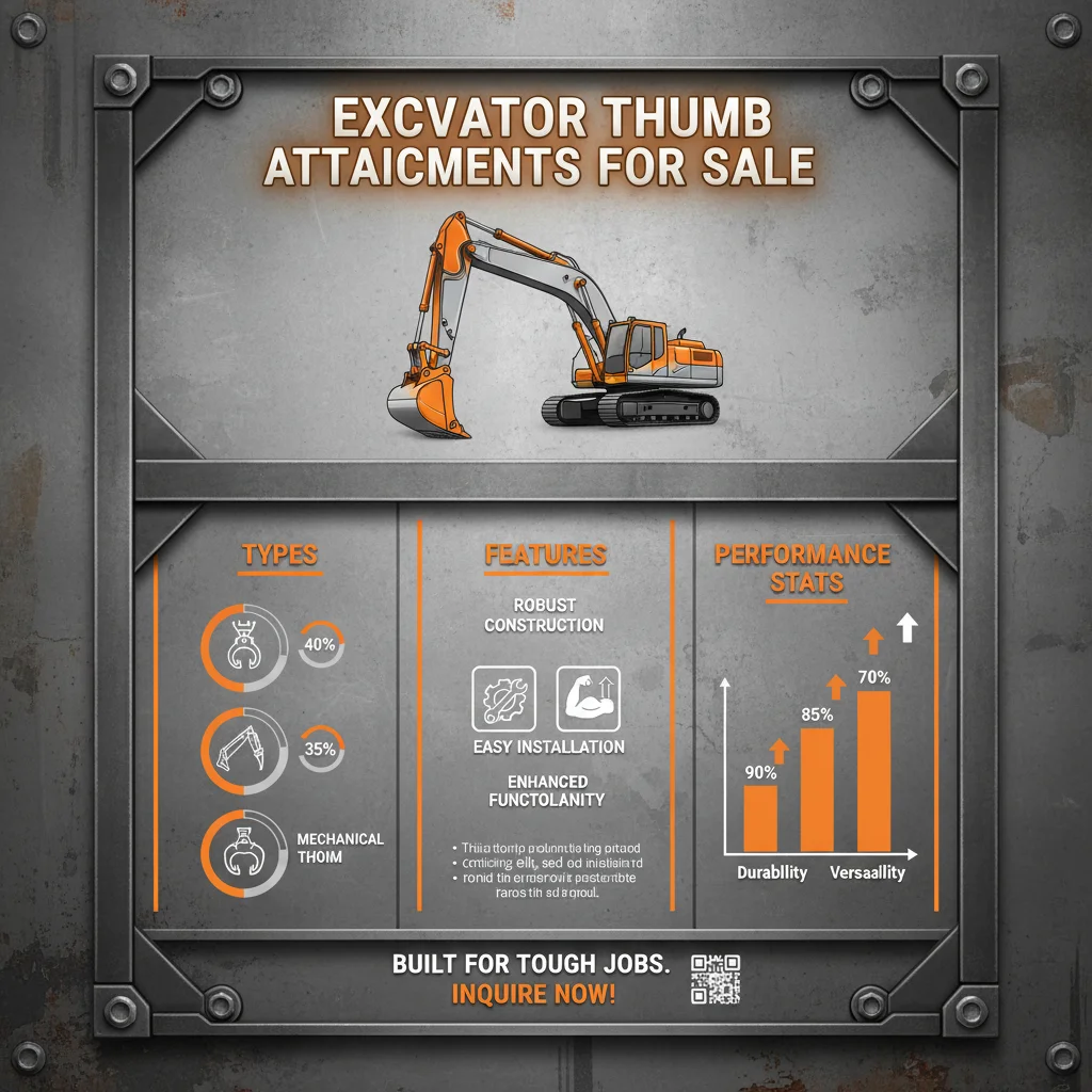 Precision Engineered Excavator Thumbs For Heavy Duty