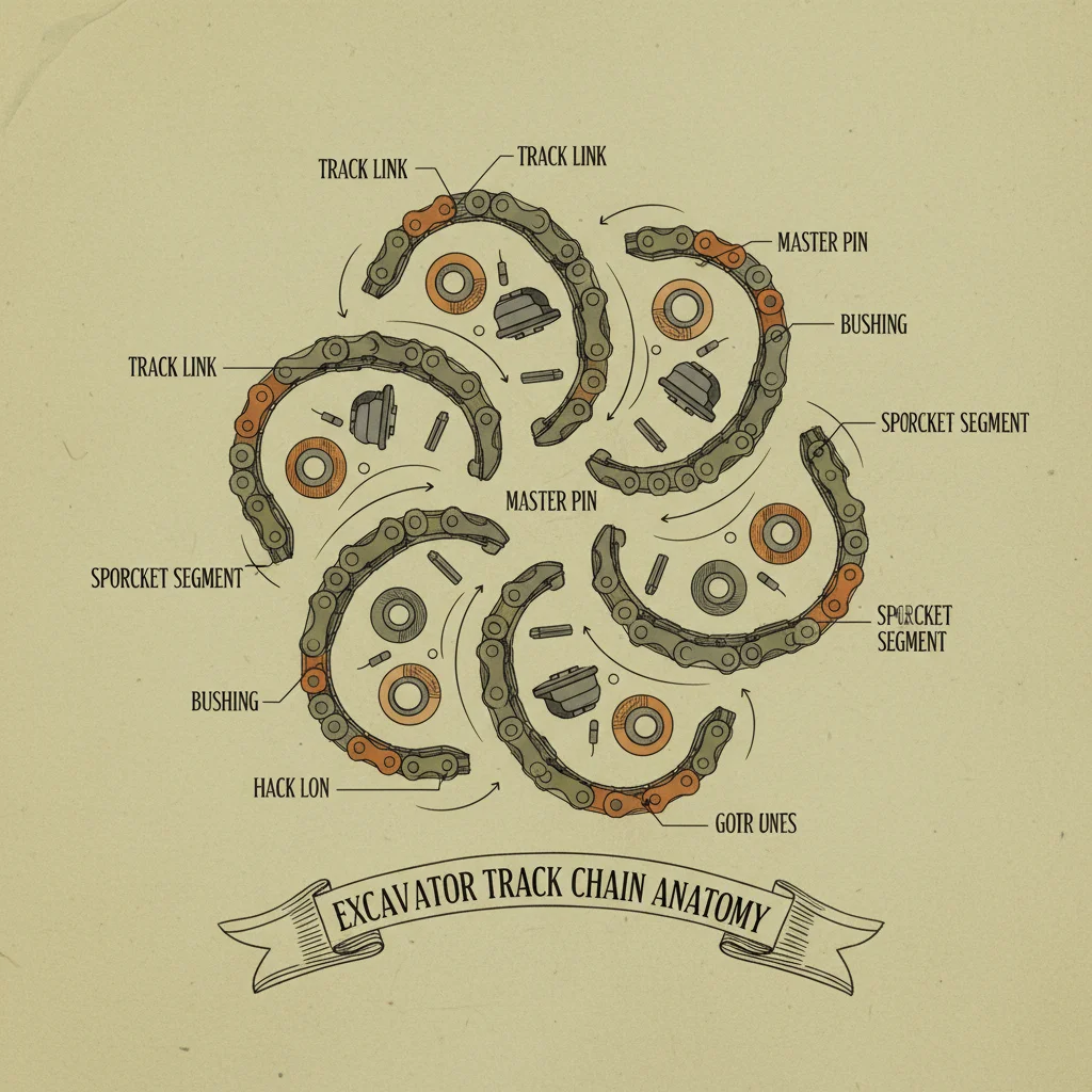 High Quality Excavator Track Chain Suppliers for Durable Performance