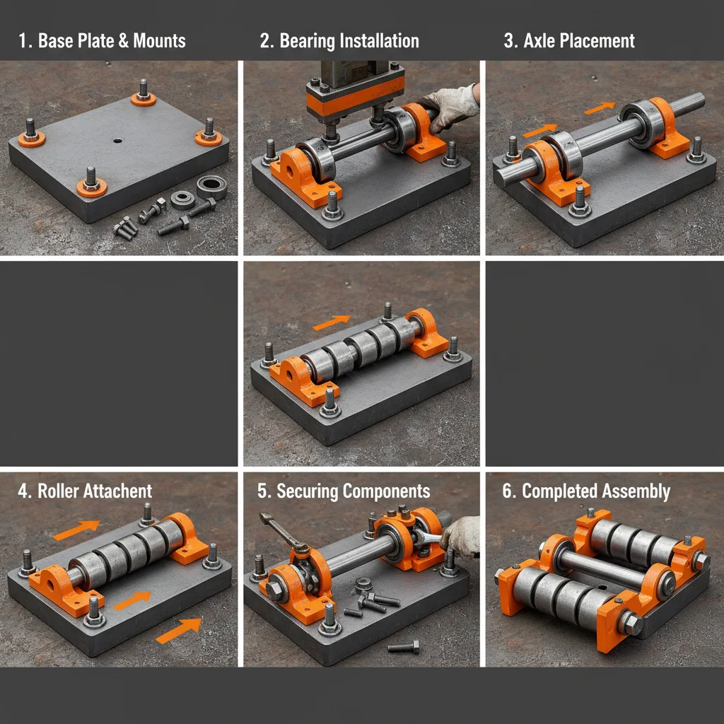 Industrial Roller Bottom Guide for Efficiency and Logistics
