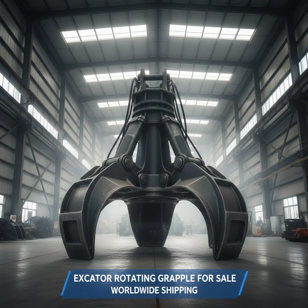 Maximize Productivity with a High Quality Excavator Rotating Grapple for Sale