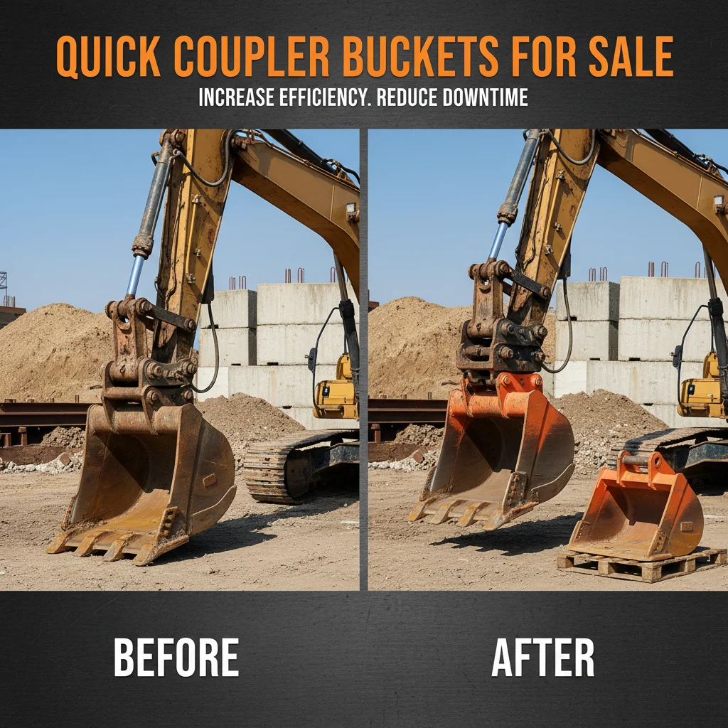Premium Quick Coupler Buckets for Sale