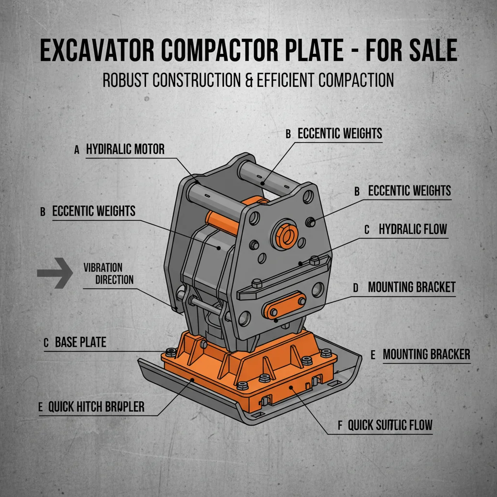 Essential Excavator Compactor Plate for Sale Ensuring Project Stability and Efficiency