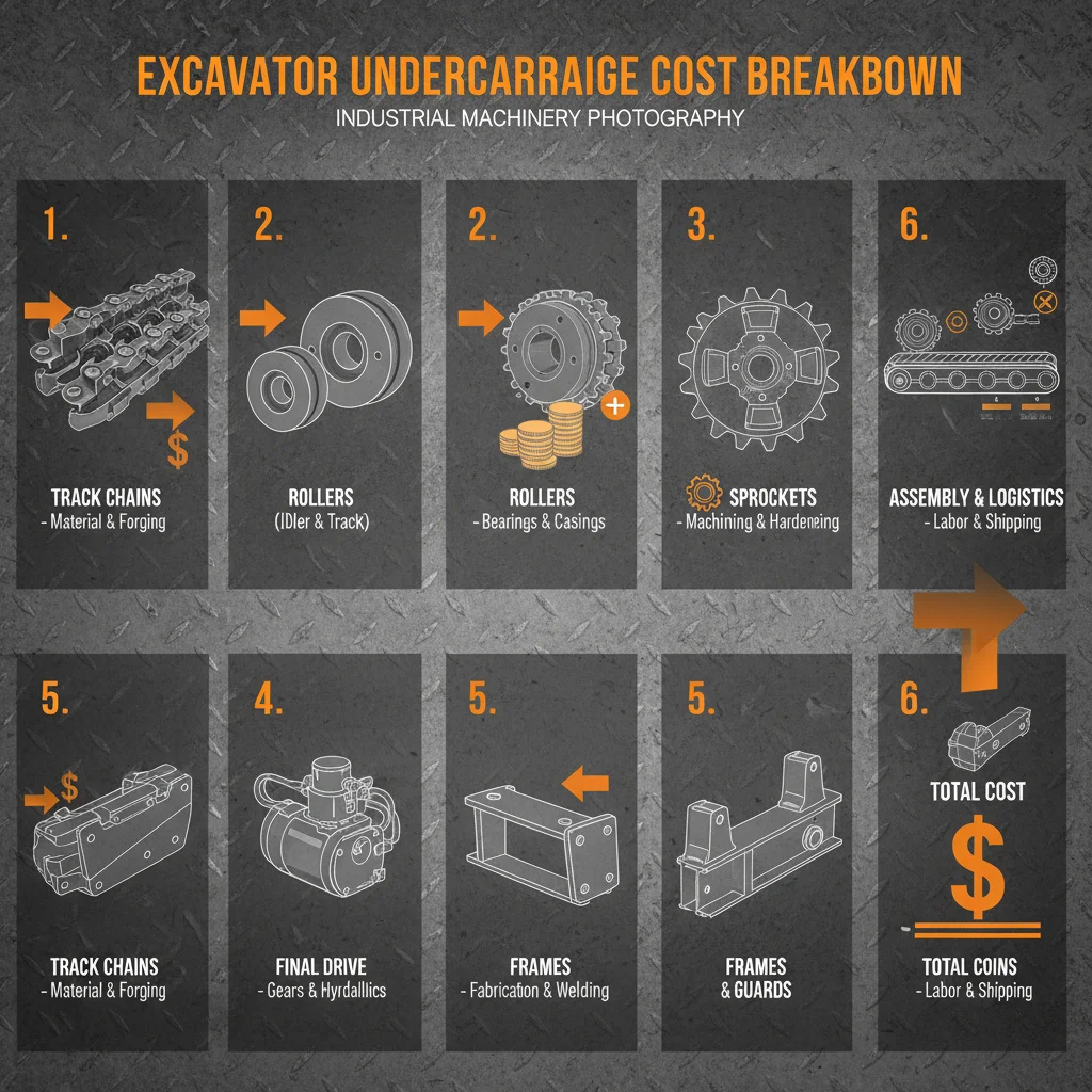 Understanding Excavator Undercarriage Cost for Optimal Performance